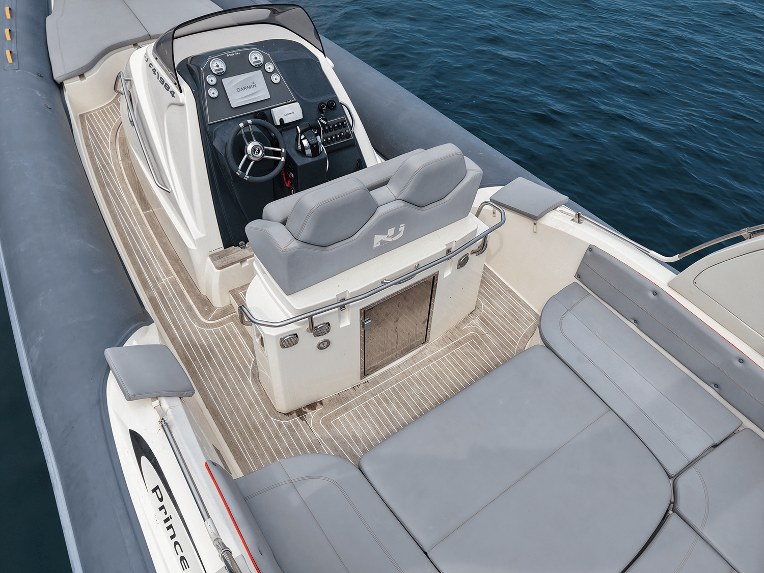 bain de soleil avant Nuova Jolly Prince 35 CC bateau à vendre Porto-Vecchio